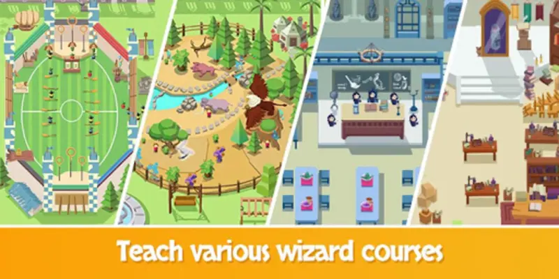 Idle Wizard School android App screenshot 2